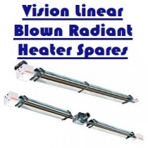 Vision Radiant Linear Blown Burners