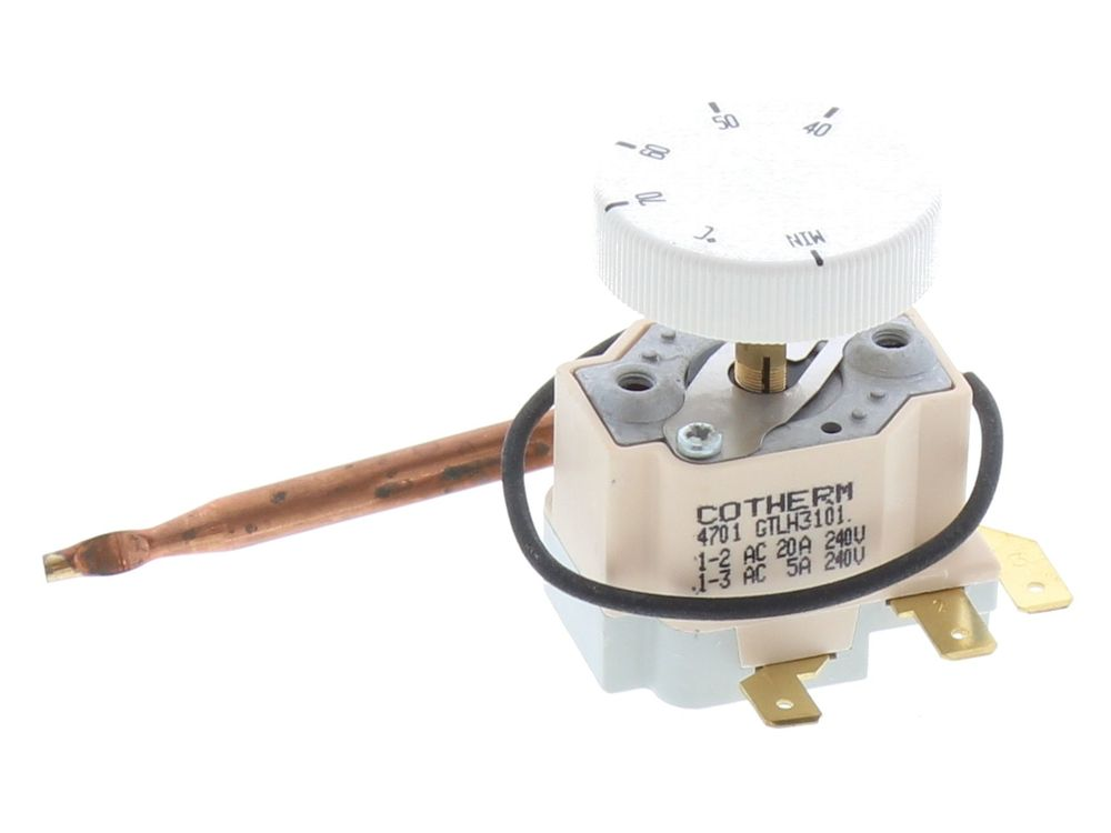 HEATRAE SADIA MEGAFLO  THERMOSTAT & KNOB   { LAST ONE } 95612597