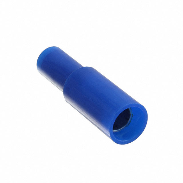 INSULATED BULLETS FEMALE BLUE (1.5-2.5) STUD 4MM