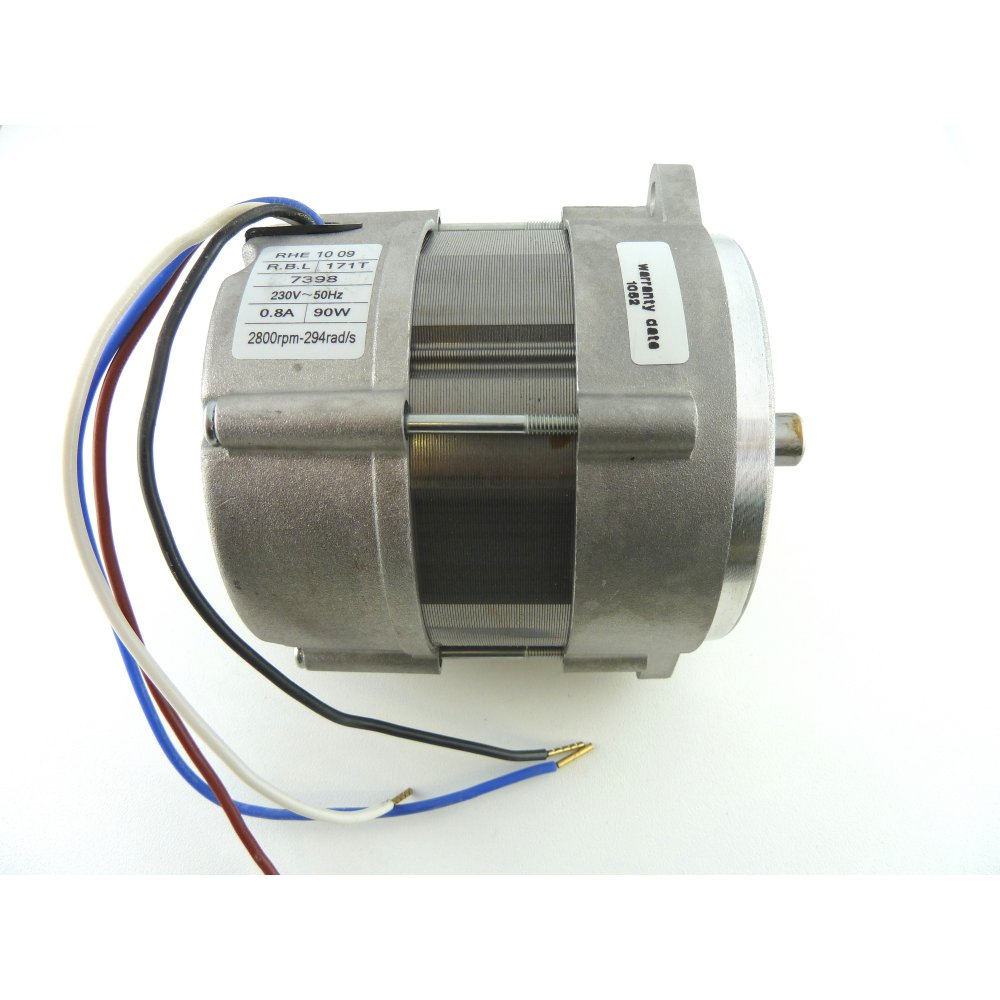 RIELLO 3007971 BURNER MOTOR 90W 1PH  RBL17.T USED ON R40 G3,G5,G10 GS3,GS5,GS10 (OLD SPEC)