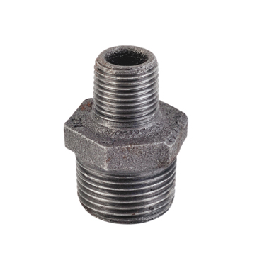 3/8"-1/4" MALLEABLE IRON REDUCING NIPPLE