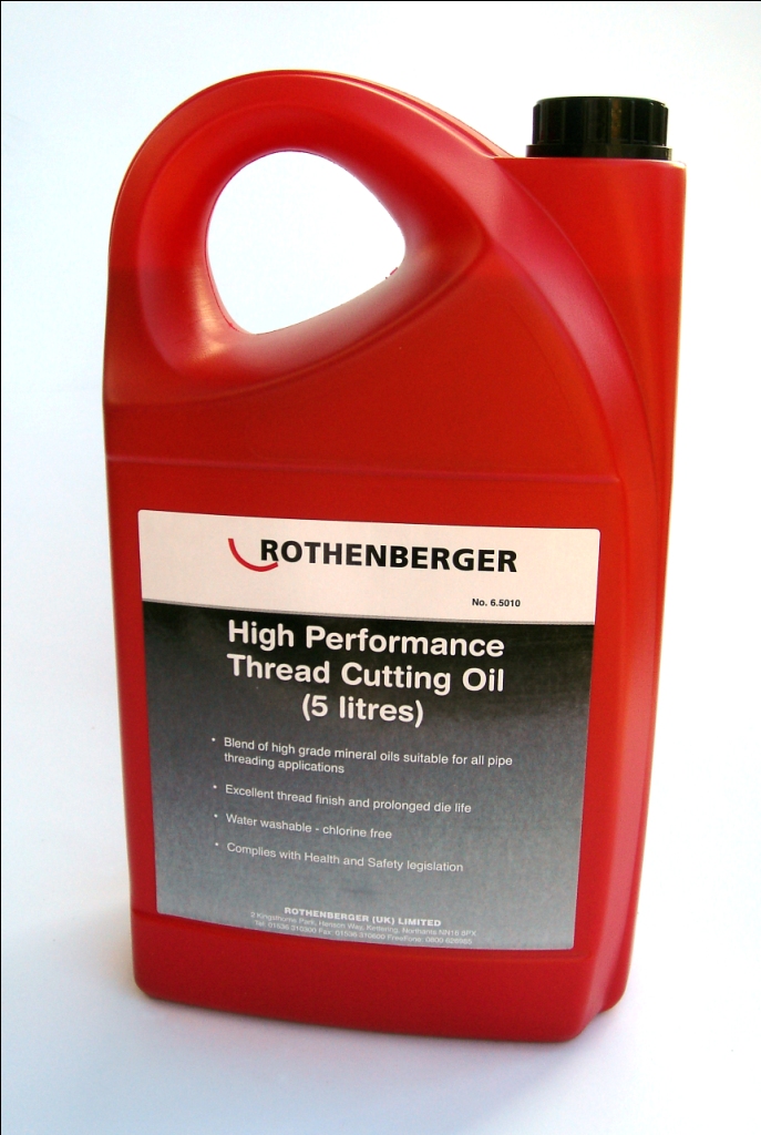 ROTHENBERGER MINERAL THREADING OIL (NONSOLUBLE) 5LITRES Pipeline