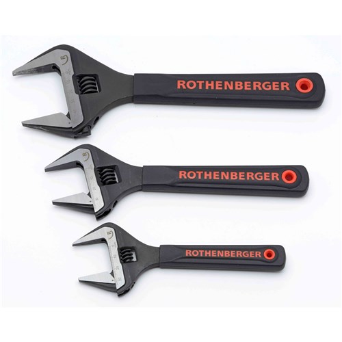 ROTHENBERGER 3PACK WIDE JAW WRENCH SET 