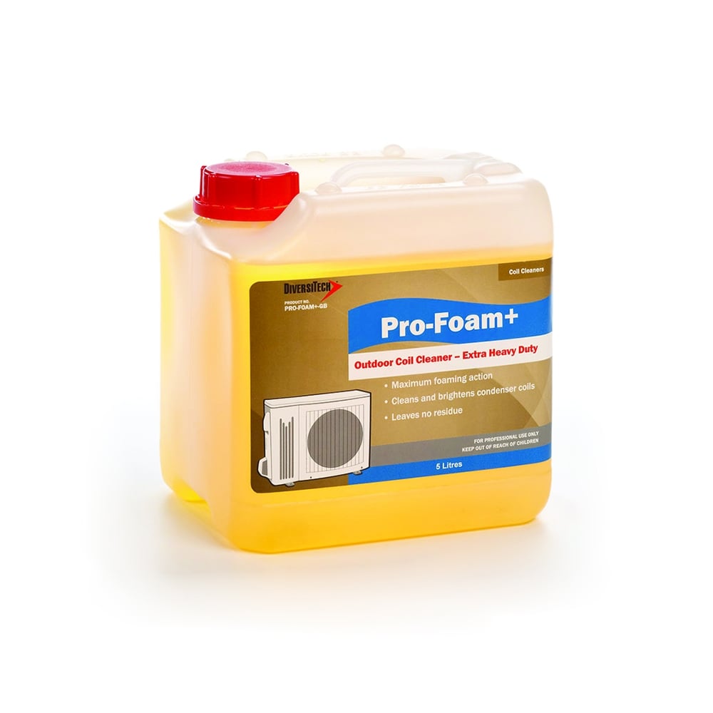 PRO-FOAM+ HEAVY DUTY FOAMING CONDENSER COIL CLEANER. 5 LTR