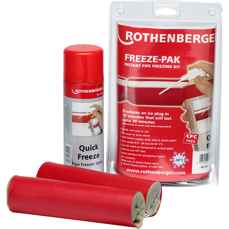 ROTHENBERGER FREEZE PIPE KIT 