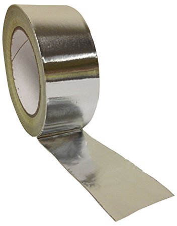 SILVER ALUMINIUM FOIL TAPE 50 MM 