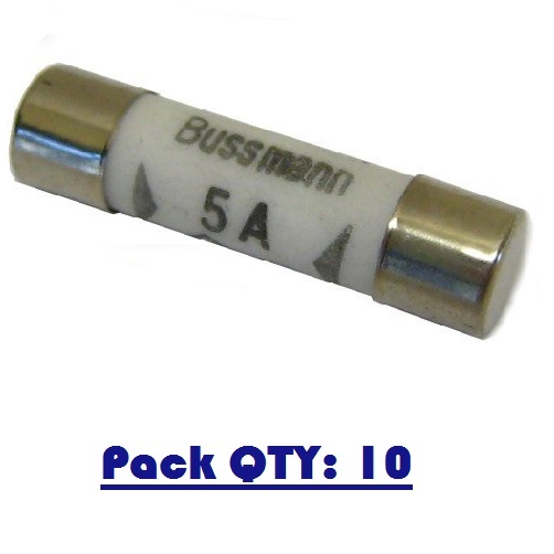 5 AMP PLUG TOP FUSE PACK10