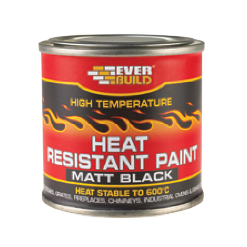 HEAT RESISTANT BLACK PAINT 125ML