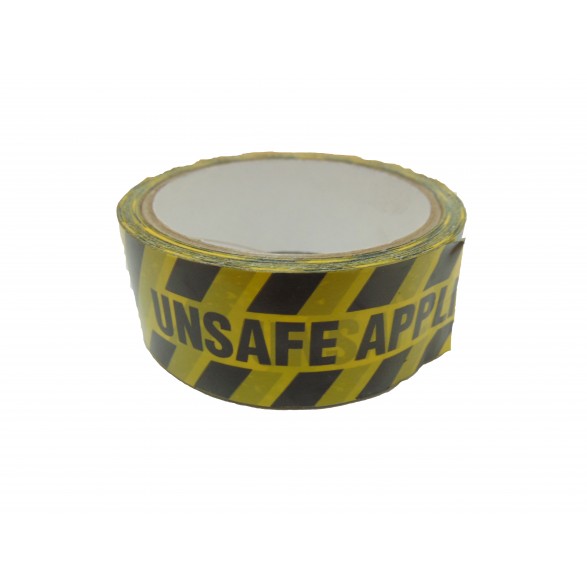 UNSAFE APPLIANCE TAPE