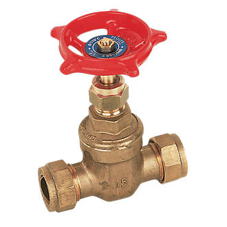 1.1/4" FEMALE X FEMALE  BRASS GATE VALVE PN16  , 16 BAR  TEMP -20 TO +150 DEG C 